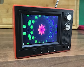 Ferramenta sensorial para TDAH, ansiedade e autismo (TEA) - Reprodutor de TV e vídeo