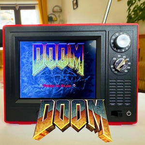 Miniskärm / Retro-TV och videospelare - Doom-kollektionen