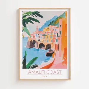Amalfi Coast Print, Positano Beach Printable Art, Italy Wall Art,Positano Photography, Summer Coastal Art Print, Naples Art,Instant Download