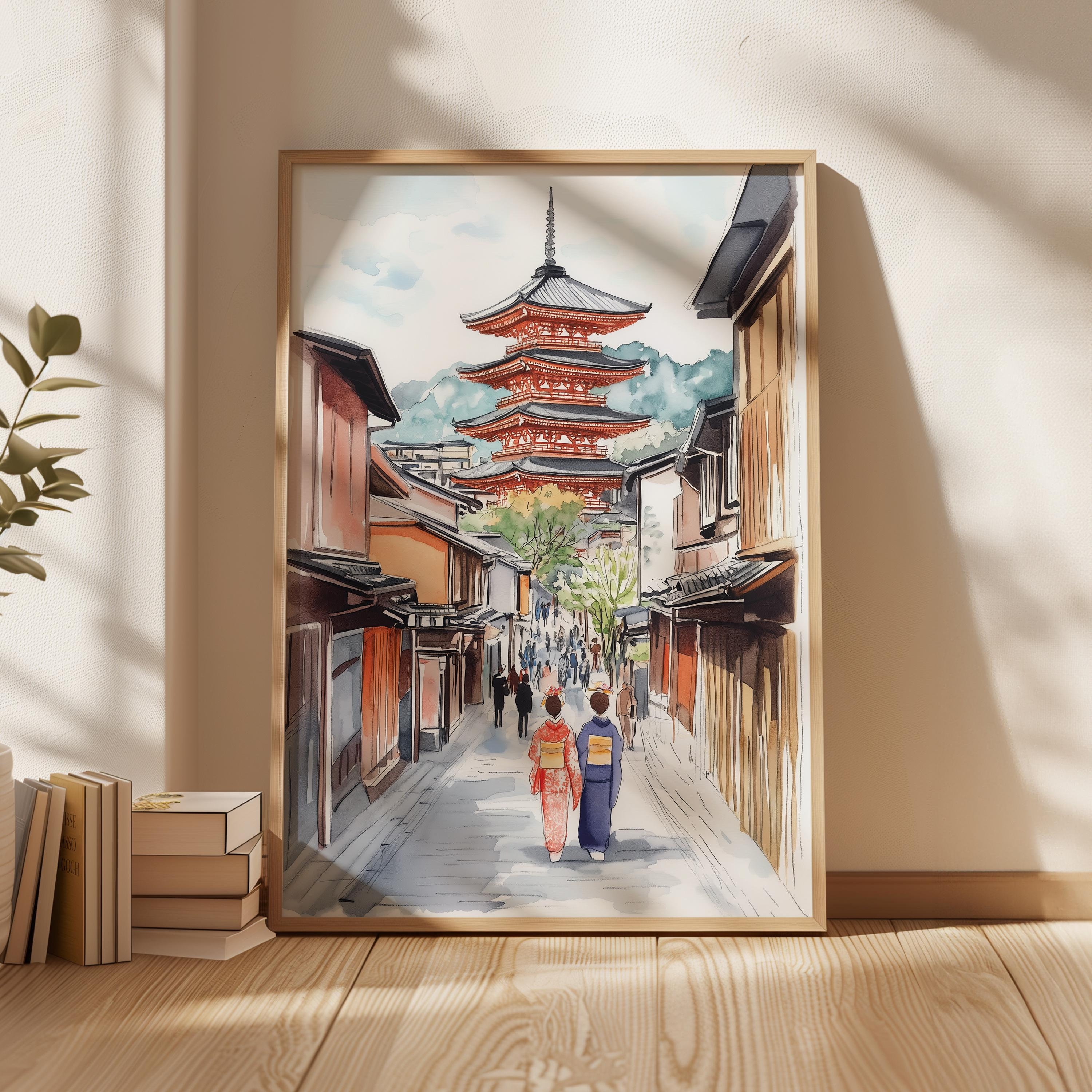 Kyoto Wall Art - Etsy