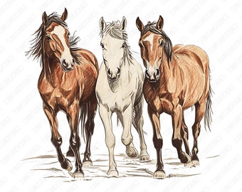 Horse Western Desert, PNG Sublimations, Western Sublimations, Designs Downloads, Shirt Design, Sublimation Download