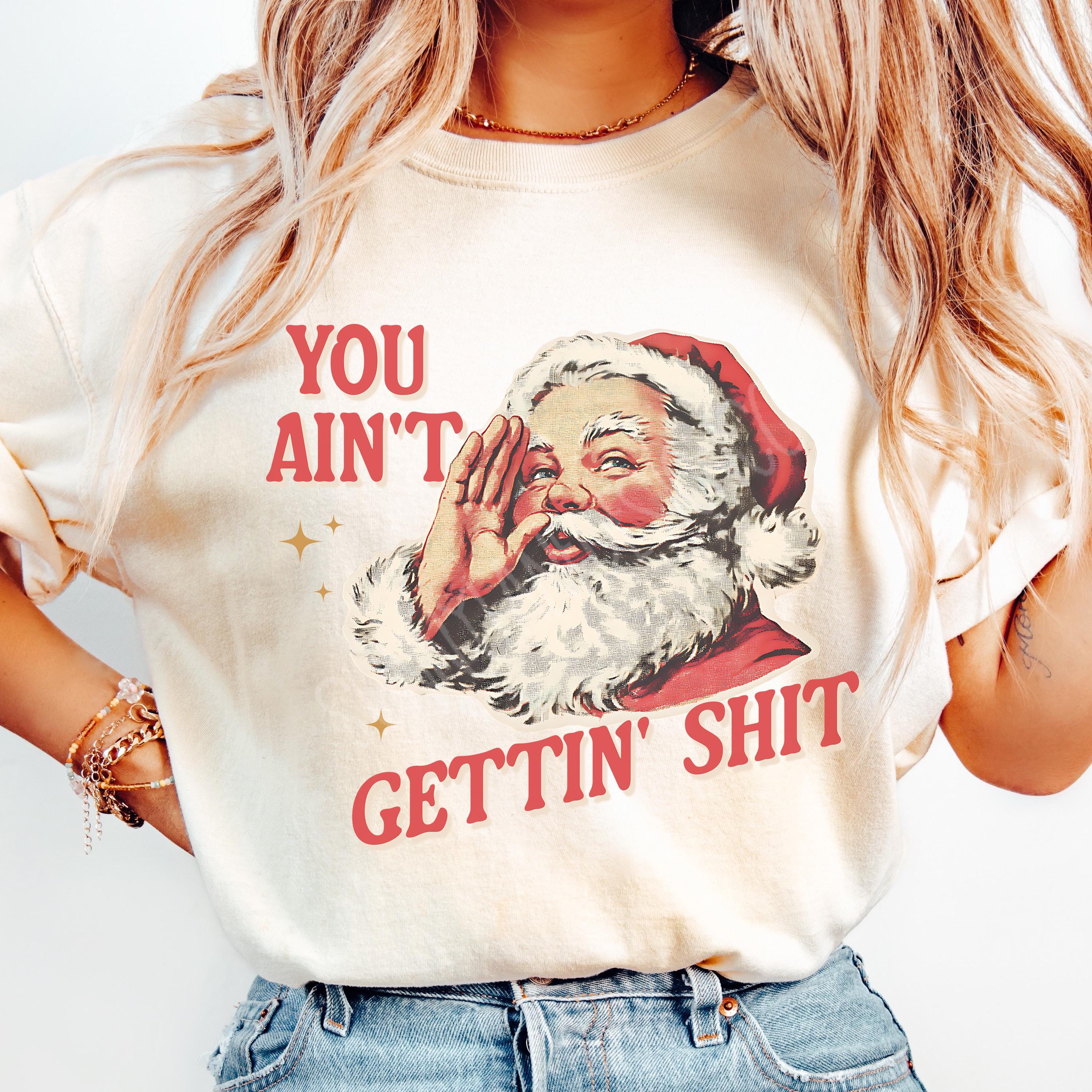 Absurd Santa Funny Sarcastic Santa PNG: Adult Humor Christmas Design - Etsy