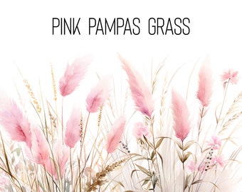 Watercolor Floral Clipart, Wildflowers floral clipart , Floral border set, Meadow Flowers png, Summer fall flowers, Digital clipart PNG