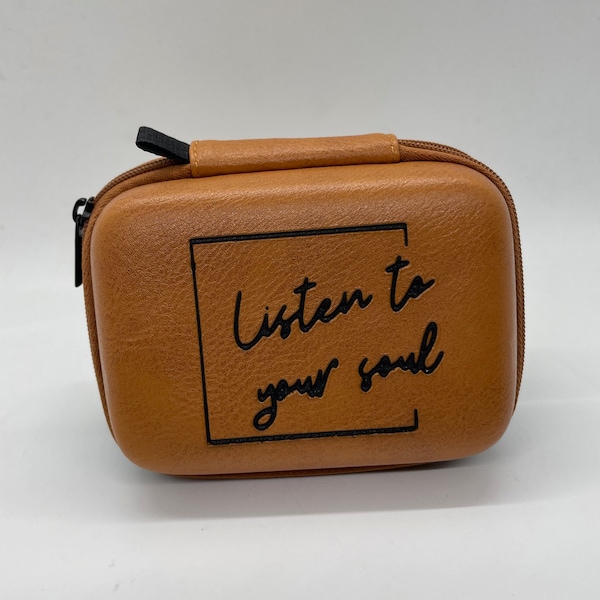 In Ear Monitor Case / Listen to your soul Quote
