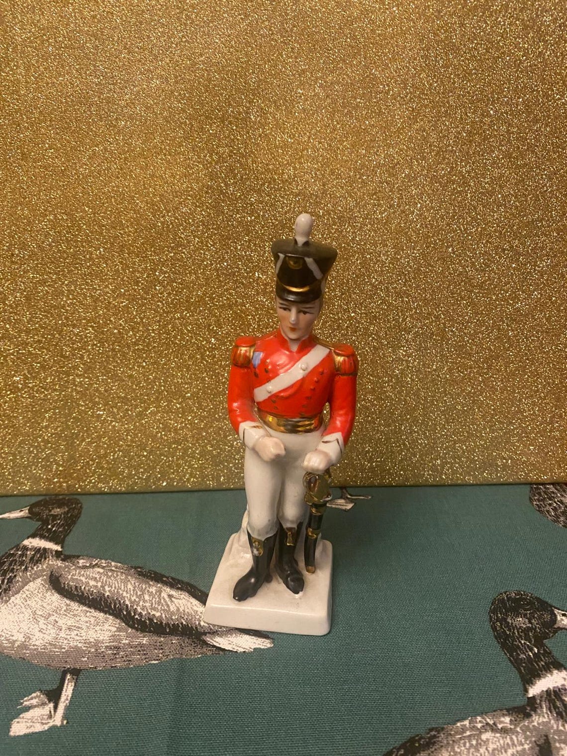 Figurine VERTUNNI - Général De Hussard - Soldat De Collection Antique