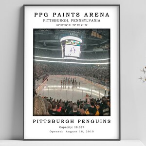 Pittsburgh Penguins Panoramic Poster - PPG Paints Arena