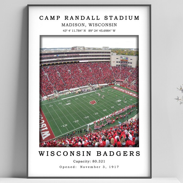 Camp Randall Etsy
