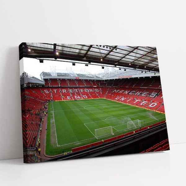 Old Trafford Framed Poster Etsy