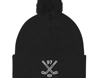 Gorra de hockey personalizada con número - Gorro de hockey personalizado - Gorras de equipo de hockey