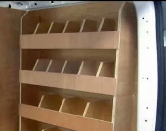 Peugeot Boxer Van Racking Plywood Shelving