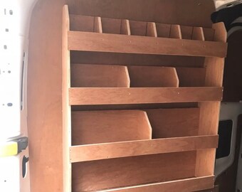 Mercedes Sprinter Van Racking Plywood Shelving
