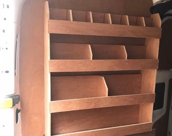 Ford transit custom van racking