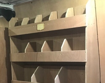 Peugeot Boxer Van Racking Plywood Shelving