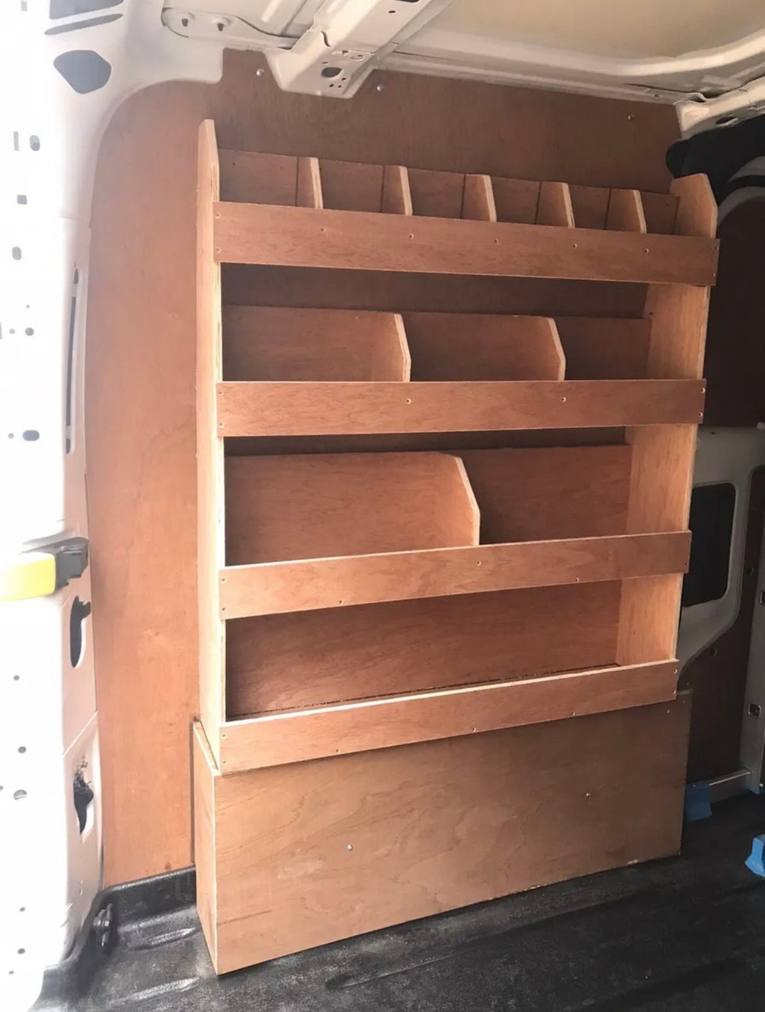 Mercedes Sprinter Van Racking Plywood Shelving Etsy