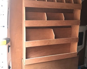 Volkswagen Crafter Van Racking Plywood Shelving