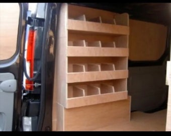 Peugeot Boxer Van Racking Plywood Shelving