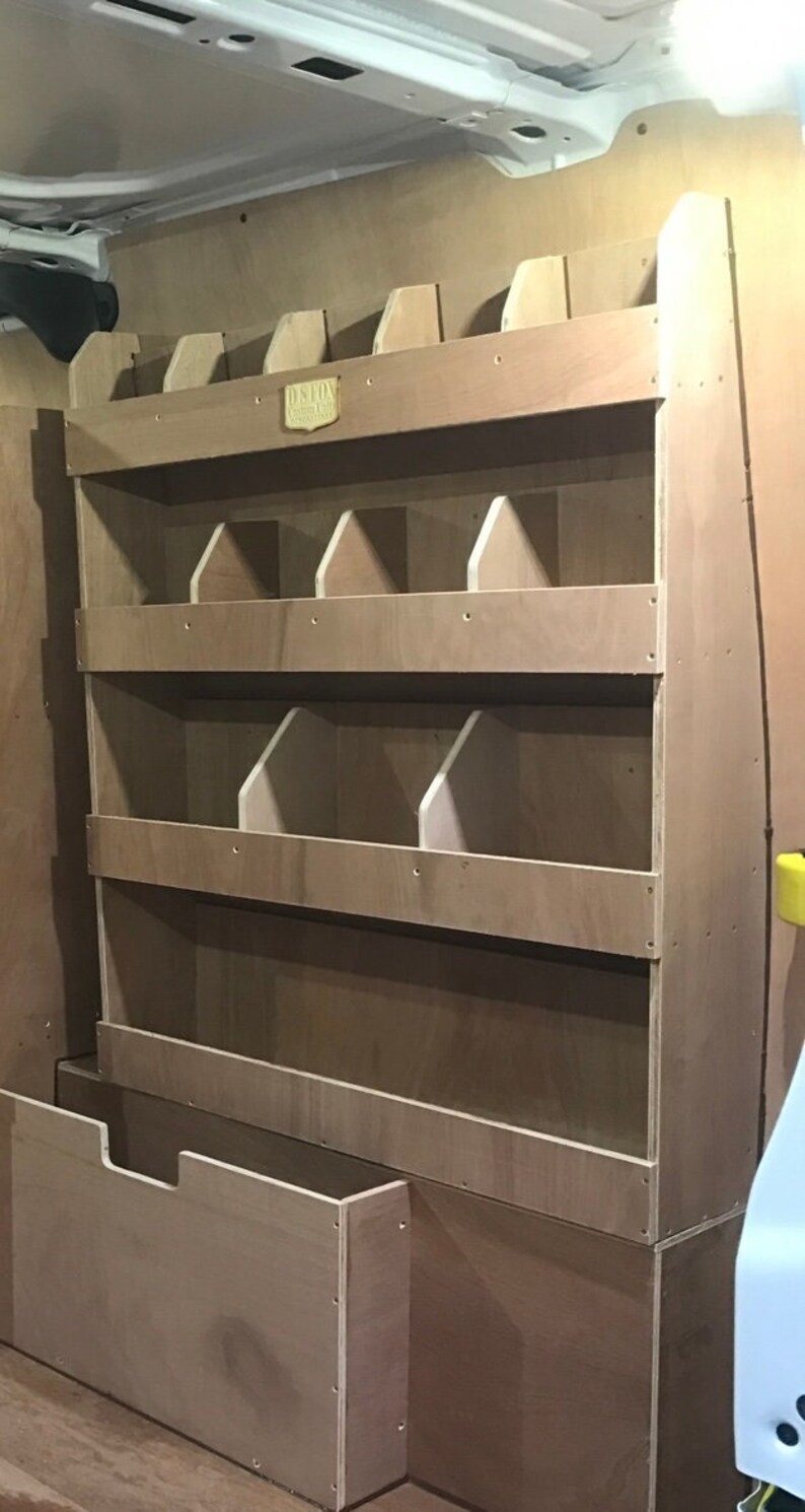 Ford Transit Custom Van Racking Shelving Etsy UK
