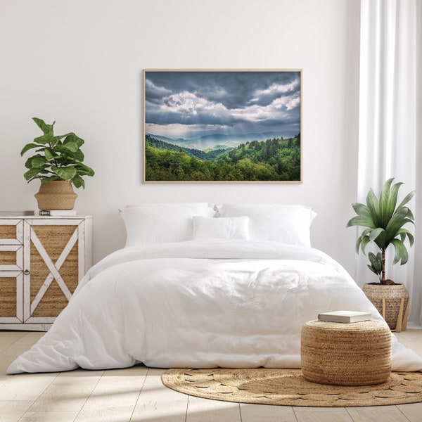 Smoky Mountains Wall Art, National Park Print, Smoky Mountains Print, Blue Ridge Parkway, Appalachian Mountains, Fine Art Nature Photography