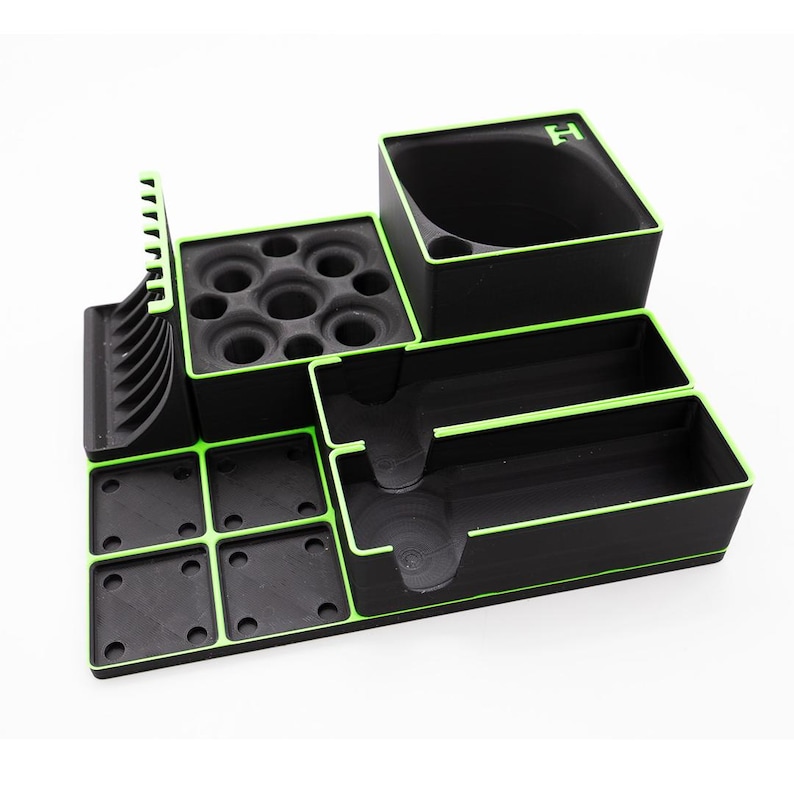 420 Organizer – Dab Tool Holder, Grinder & Pipe Storage | Gridfinity ...