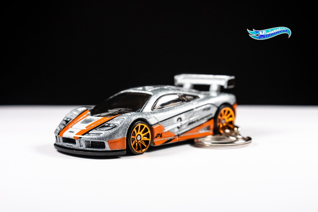 Mclaren F1 GTR Keychain Custom Hotwheels Diecast Collectible Etsy