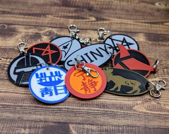 Sci-fi Inspired Keychains