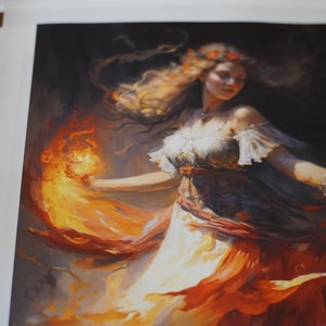Kupala Night  Art Print on Canvas