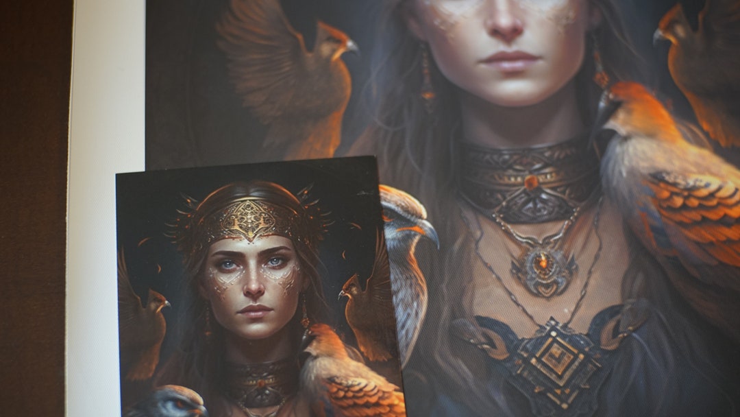 Zorya Utrennyaya, Goddess of Dusk and Dawn Slavic Goddess Picture