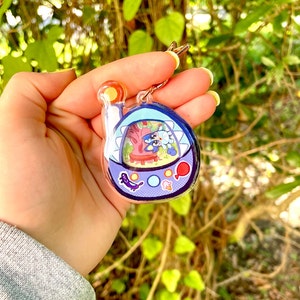 Bluey Dog TV show 3.5-inch shakers Tamagotchi inspired shaker acrylic charms