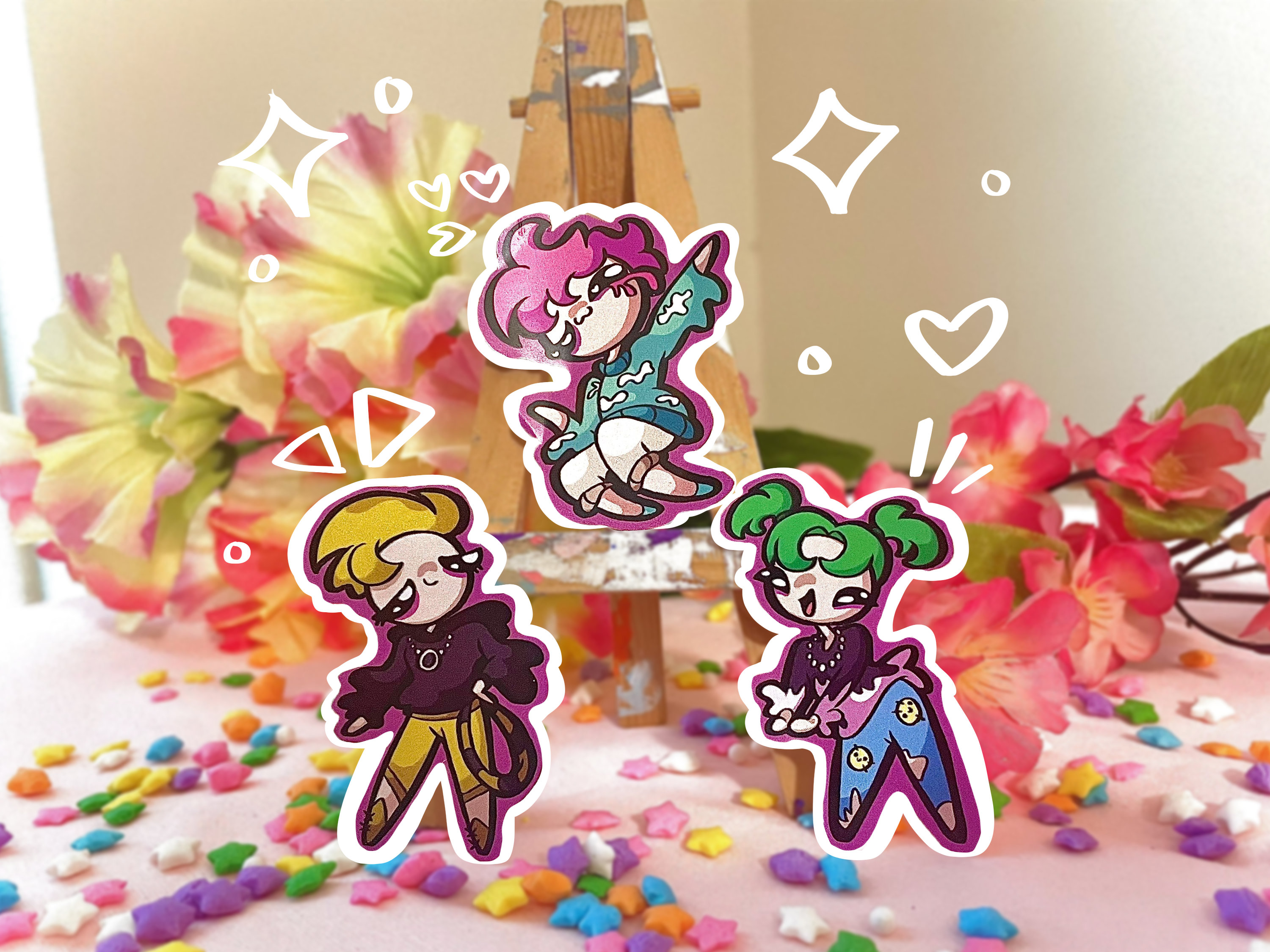 Set It off Sticker Pack - Punching Bag and Elsewhere Outfits - Vinyl ...