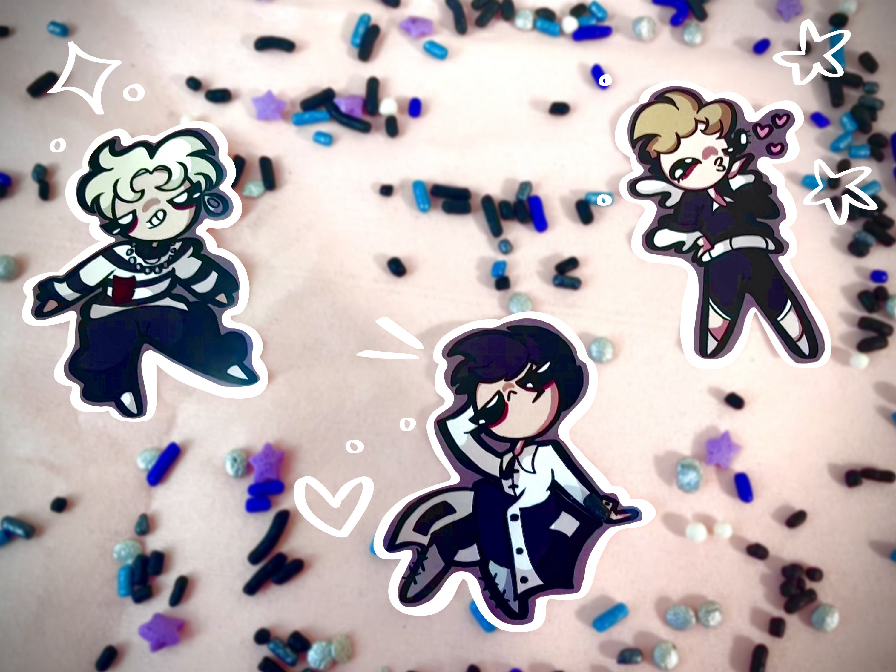 Set It off Sticker Pack - Punching Bag and Elsewhere Outfits - Vinyl ...