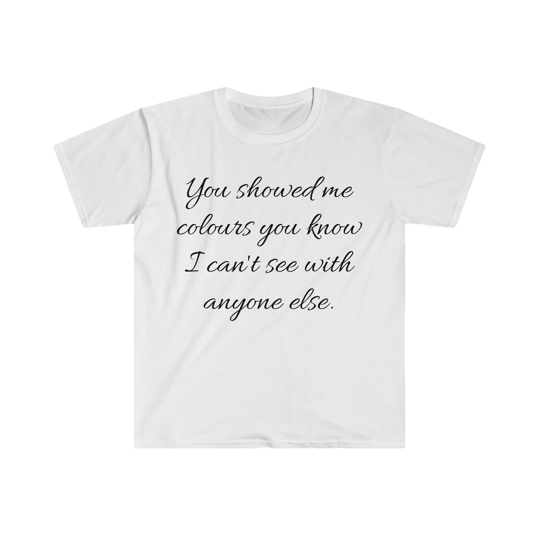 Taylor Swift Shirt Eras Tour Tshirt Lyrics Shirt Etsy