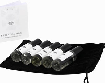 Essential Oils Set, Performance Wellness Kit, Aromatherapy Blend