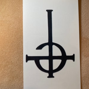 Ghostband grucifix tattoo (temporary) -free shipping in the US