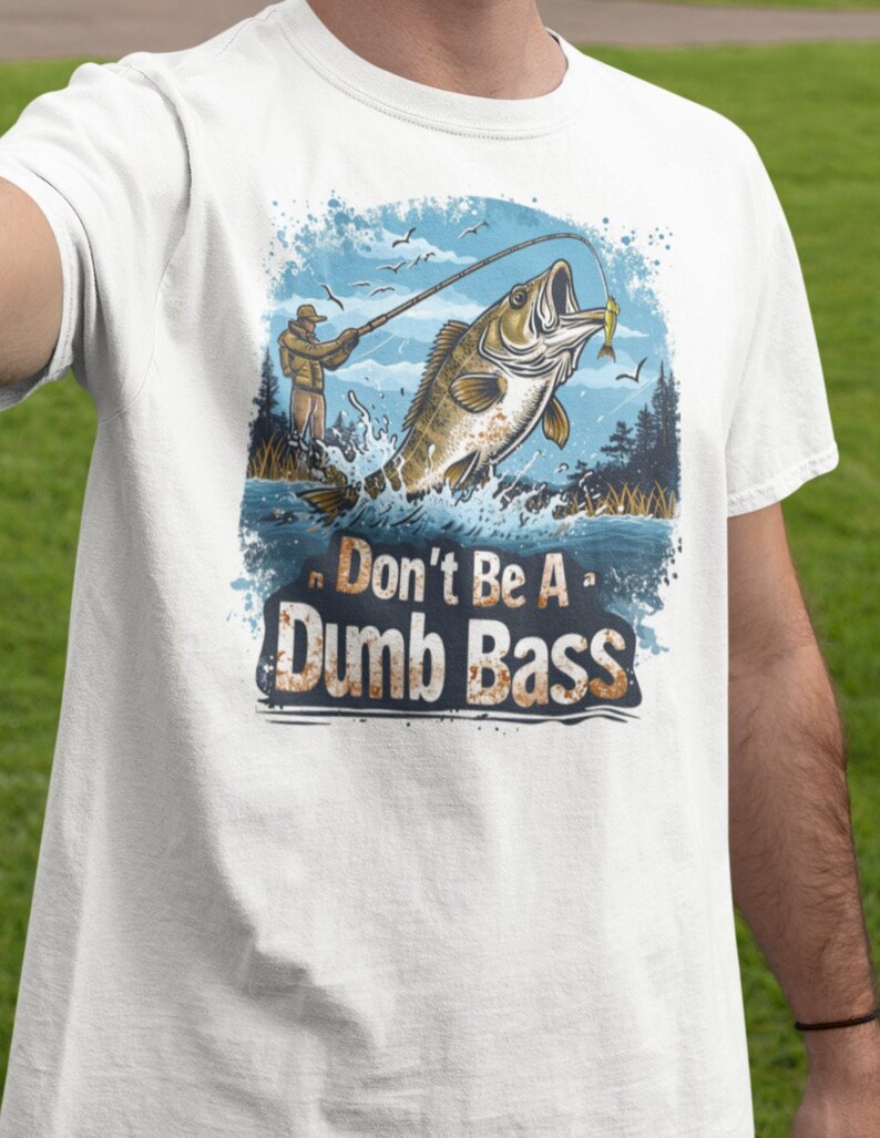 Men's Fishing Shirt Fishing Shirt Men's Bass Fishing Shirt Bass Fishing