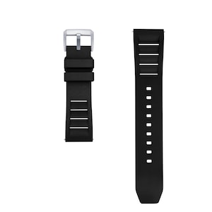 StrapXPro RM-20U/22U 20mm/22mm Quick Release Universal FKM Rubber Strap (Flat-Ends)