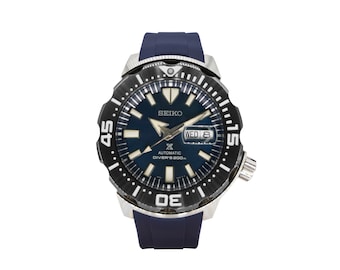 StrapXPro MX1A Rubber Strap For Seiko New Monster (Curved-Ends)
