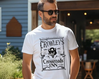 Crowley's Crossroads Inn T-shirt, Funny Supernatural tee, The Winchesters, Supernatural gift, Sam and Dean Winchester, Supernatural, Crowley