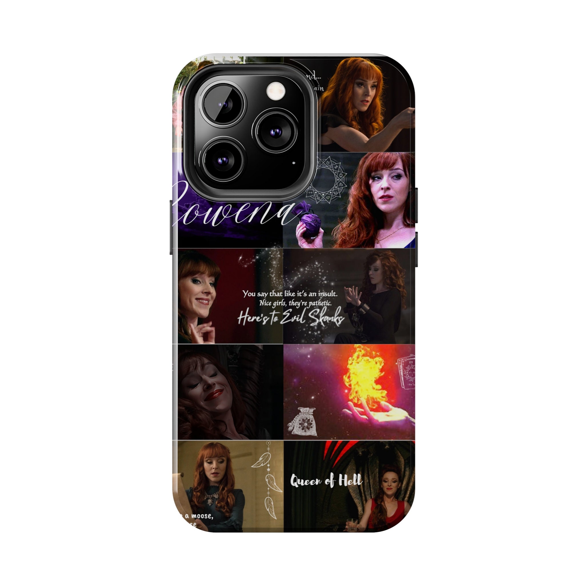 Rowena Queen of Hell Supernatural Fan Merch iPhone Case