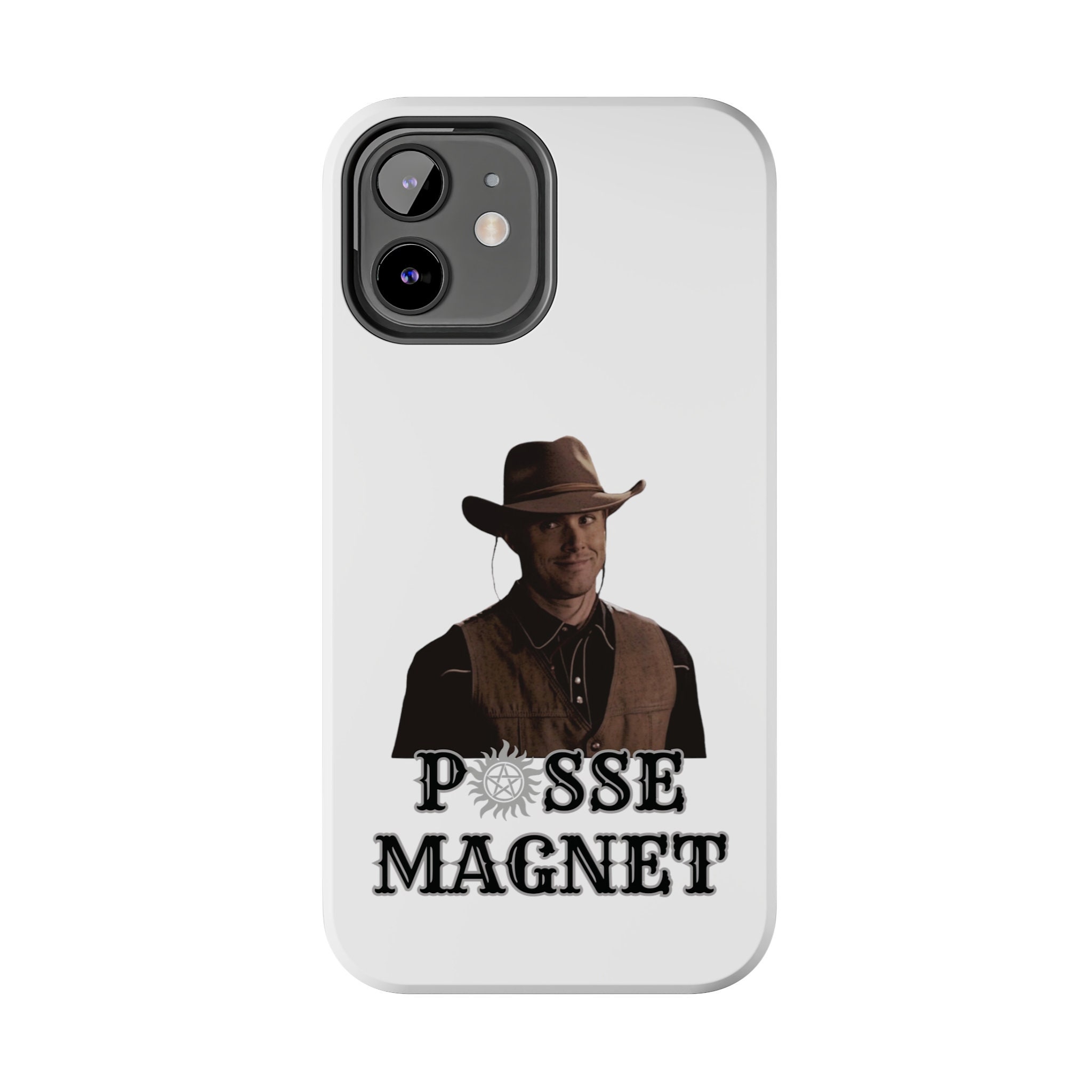 Supernatural Posse Magnet Tough Phone Cases Supernatural Gifts Moose & Squirrel Winchester Bro's SPN Iphone Case