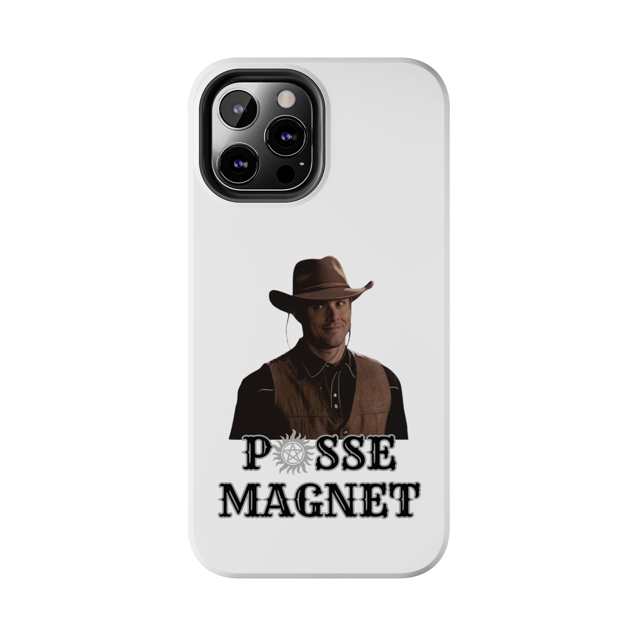 Supernatural Posse Magnet Tough Phone Cases Supernatural Gifts Moose & Squirrel Winchester Bro's SPN Iphone Case