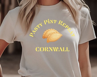 Cornish Pasty T-Shirt: Cornwall Beer Festival Gift