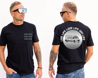 Van Life T-Shirt: Nature-Inspired Camping Design