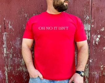 Oh nee, het is geen Panto-T-shirt - grappig theatercast en publiekscadeau - kerstpantomimekleding