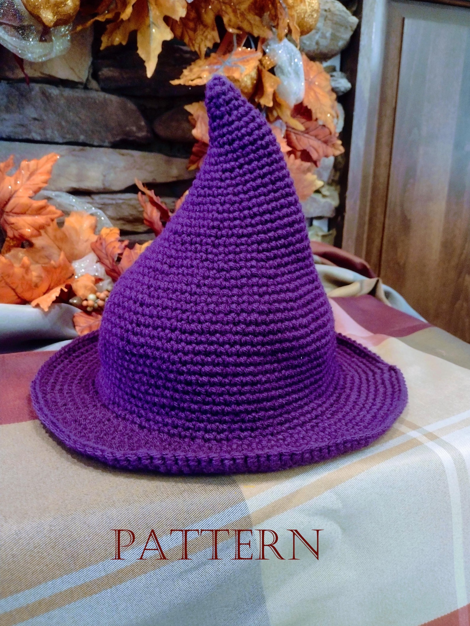 Chique Witch Hat Pattern - Etsy