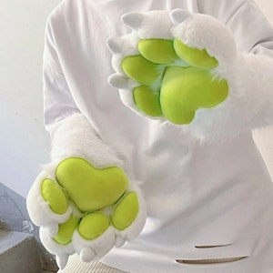 Fursuit Paws Furry Handpaws Cute Fursuits Partial Cosplay Costume Gloves for Fursona Anime Commissioned customization cosplay Furry fandom