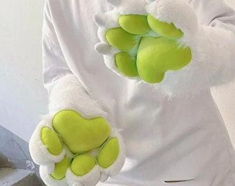 Fursuit Paws Furry Handpaws Cute Fursuits Partial Cosplay Costume Gloves for Fursona Anime Commissioned customization cosplay Furry fandom