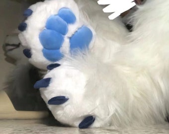 Fursuit Paw Socks Indoor Feet, Fursuit foot paws, Customizable size,wolf feet paws, feet paws, Fursuit feet paws, Furry, Fursuit, Fursona