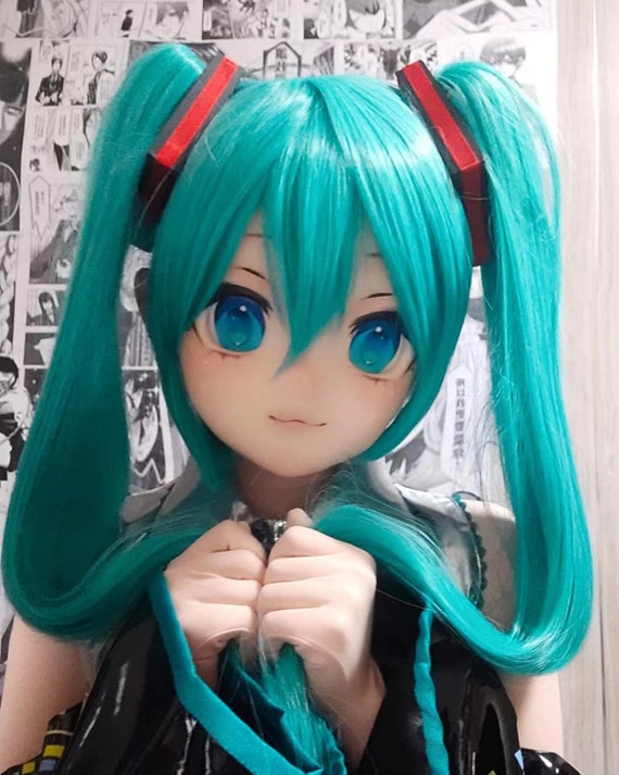 コスプレ 初音ミク 着ぐるみ ヘッドシェル コスプレ ヘア、衣類 コスプレ 初音ミク 着ぐるみ ヘッドシェル コスプレ ヘア、衣類