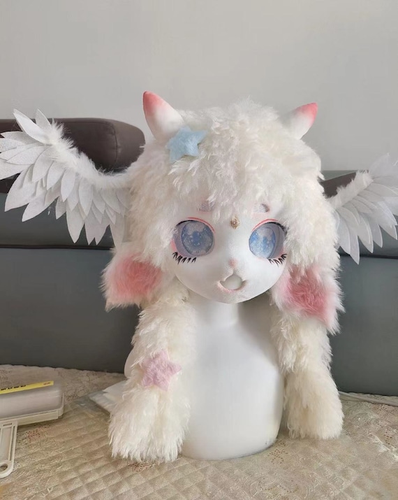 着ぐるみ ファースーツ ヘッド 毛皮の羊 彼女へのかわいい 着ぐるみ ファースーツ ヘッド 毛皮の羊 彼女へのかわいい