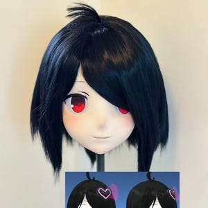 Exclusive customization Cosplay Kigurumi Head Shell Cosplay Hair, clothing， Halloween Cos